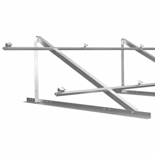 ESTRUTURA DE ENERGIA SOLAR PARA LAJE PARA 2 PLACAS