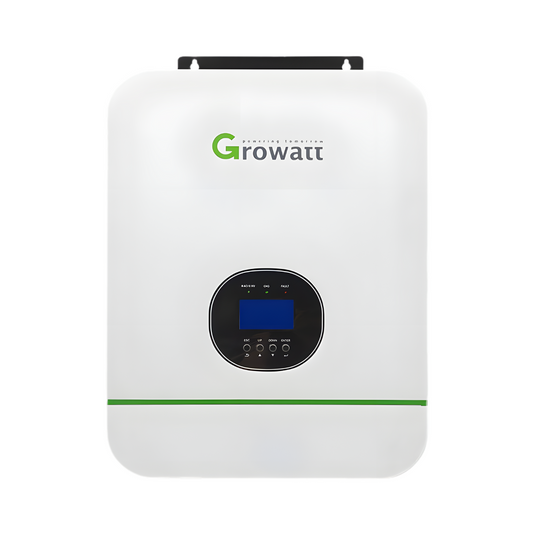 INVERSOR SOLAR OFFGRID GROWATT 3KW 48V 220V 1MPPT SPF-HVM SENOIDAL MONITORAMENTO WIFI